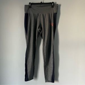 NFL Team Apparel New England Patriots leggings grey with blue side size xl